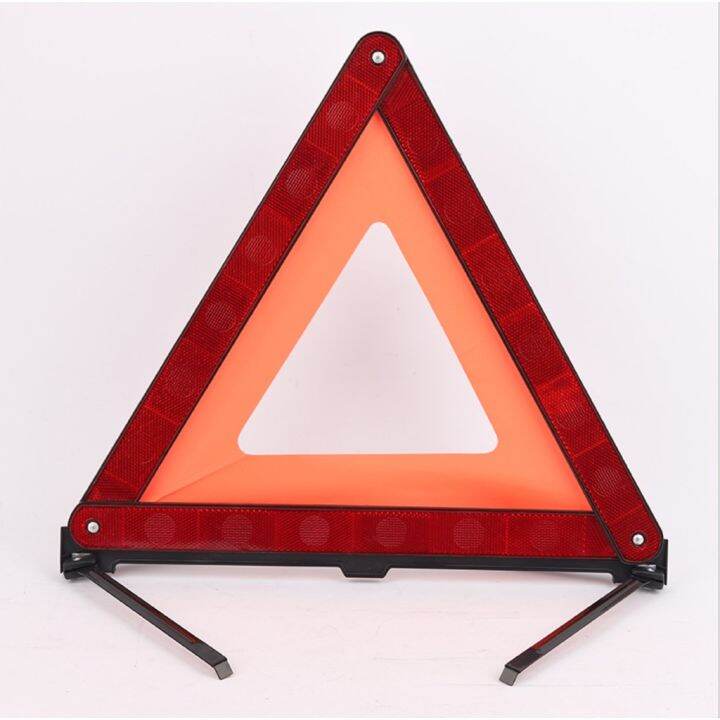 ♔IN Stock Car Early Warning Device Signage Reflective Triangle Car ...