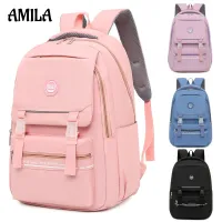 [AMILA New Fashion Large Backpack 15.6 Inch Waterproof Middle School Student Bag Casual Trend Backpack,AMILA New Fashion Large Backpack 15.6 Inch Waterproof Middle School Student Bag Casual Trend Backpack,]