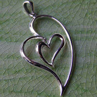 ็Heart exotic lovely pendant nice Valuable gifts for loved ones หัวใจที่สวยงาม เท่ห์มาก สวยแปลกตา สวยมาก น่ารัก