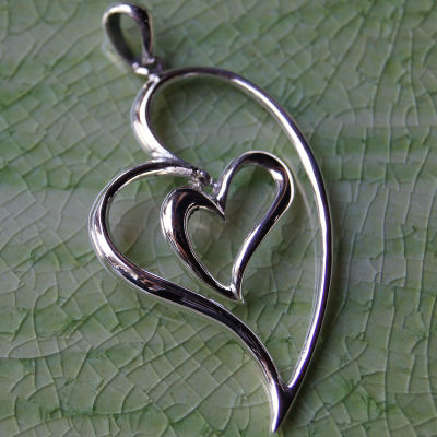 ็Heart exotic lovely pendant nice Valuable gifts for loved ones หัวใจที่สวยงาม เท่ห์มาก สวยแปลกตา สวยมาก น่ารัก