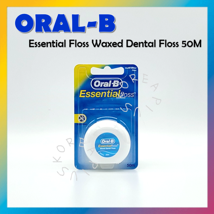 [ORAL-B] Essential Floss 50M | Lazada