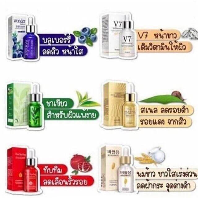 เซรั่มเกาหลีของแท้-นำเข้า100-เซรั่มบำรุงผิวครบ-6-สูตร-ขนาด-15-ml