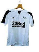 A4 DERBY HOME WHITE 2122 FOOTBALL SHIRT SOCCER JERSEY