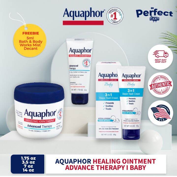 Aquaphor Healing Ointment Advanced Therapy 175 7 Oz 14 Oz I Baby 3