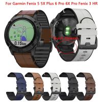 （Bar watchband）สายนาฬิกา22 26มม.,สายนาฬิกาซิลิโคนแบบหนังสายสำหรับการ์มิน6 6X 5 Plus 6X Pro Smart Fenix 7X 7สายนาฬิกาข้อมือ Fenix 3ชม. ปล่อยเร็ว