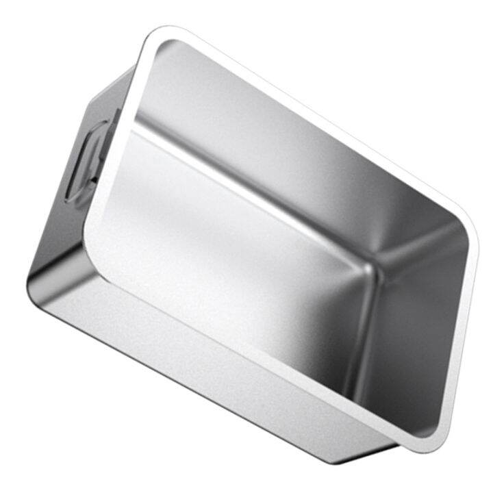 Stainless Steel Litter Box for Rabbits and Rabbit Odor Control, Non