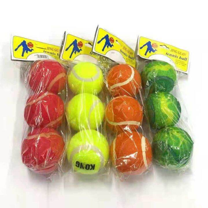 3pcs Rubber Tennis Ball Lazada PH