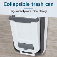 Hanging Trash Bin Foldable Storage Garbage Counter Cabinet Wall Mounted Can Camping Portable Caravan Motorhome Car Picture Hangers Hooks