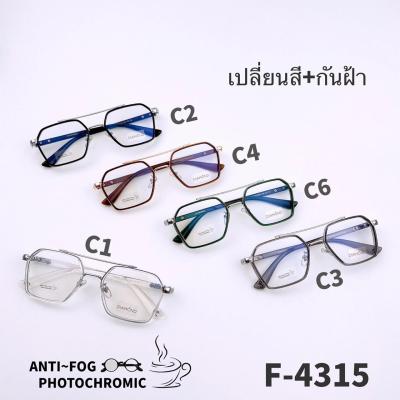 F4315  แว่นตากันฝ้า Anti Fog BlueBlock+Auto