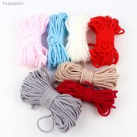 ◕✺┅ 10Yard 3MM Round Mouth Mask Elastic Band Mask Rope Rubber Band Tape Mask Ear Hanging Rope Belt String Oil Core DIY Sewing Crafts