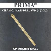 [HOT GULXKWHG 633] Prima หัวเจาะเซรามิก/แก้ว8MM (-) (ทอง) เจาะเจลาส์ Kaca หัวเจาะ Jubin