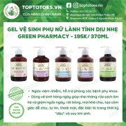 Dung dịch vệ sinh phụ nữ dạng gel Green Pharmacy lành tính dịu nhẹ