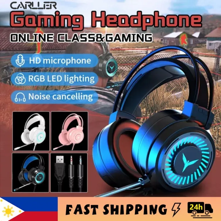 HOT Carller G60 Wired Gaming Headphone Surround Sound Stereo Wired