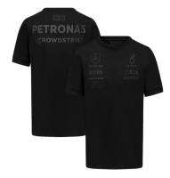 2023 new F1 Mercedes-Benz racing suit mens quick-drying short-sleeved T-shirt