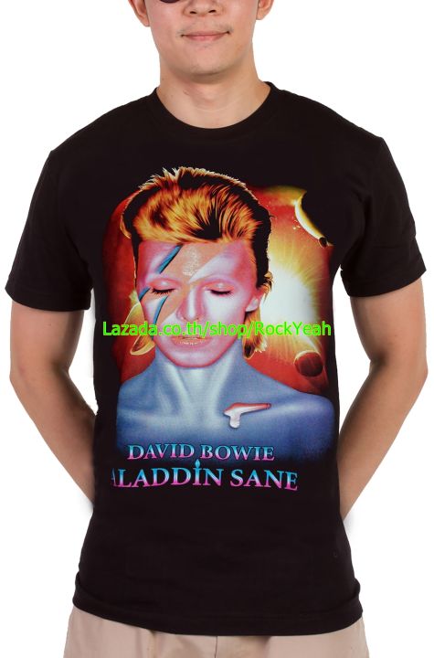 เสื้อวง-david-bowie-เดวิด-โบอี-ไซส์ยุโรป-เสื้อยืดวงดนตรีร็อค-เสื้อร็อค-rcm593-ฟรีค่าส่ง
