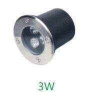 [สินค้าคุณภาพ]? ไฟฝังพื้น GROUND LIGHTไฟฝังบันไดLED IP65,IP68(สินค้ามีมาตรฐาน มอก)พร้อมหลอดในโคม3W 5W 9W 12W AC220V-DC 12Vไฟ2แบบให้เลือก