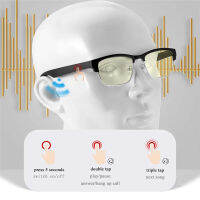 Bone Conduction Headphones KY02 Smart Glasses Replaceable prescription lenses Bluetooth Earphone Stereo Music Sunglasses