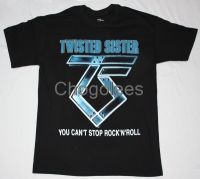 Twisted Sister New Black T-Shirt You Cant Stop The Rock 83 Nrollroll83 83 Gildan