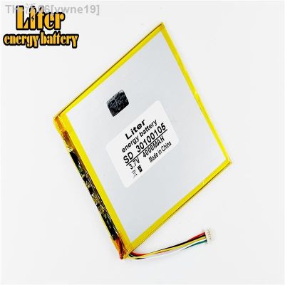 5 thread 3.7 lithium polymer battery 30100105 3.7V 4000MAH 32100106 vi8 mobile power DIY tablet computer 27103107 [ Hot sell ] vwne19