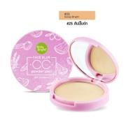 BABY BRIGHT FACE BLUR CC POWDER PACT SPF 30 PA+++ 12G. NO.25 แป้งอัดแข็ง กลิ่นลาเวนเดอร์ เบลอรูขุมขน ควบคุมความมัน ช่วยคงความชุ่มชื่น พร้อมทั้งลดเลือนริ้วรอย เบอร์ 25