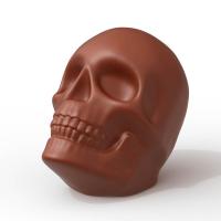 Skull Baking Moulds ฮาโลวีน Skull เค้ก Pan ซิลิโคนแม่พิมพ์3D Skull Muffin Pans Sugar Skull เค้ก Pan สำหรับ Halloween Party Reusable