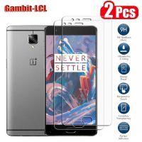 9H HD Original กระจกนิรภัยป้องกันสำหรับ OnePlus 3 3T 5.5 "OnePlus3 สาม A3003, A3000, A3010 ฟิล์มกันรอยหน้าจอ【Ready Stock】