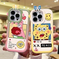 Compatible With  11 X XS Max 6 6S 7 8 Plus Pro เคสไอโฟน สำหรับ Case SquarePants เคส เคสโทรศัพท์ เคสมือถือ Protective Shell Casing