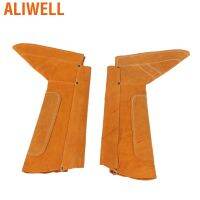 Aliwell Welding Foot Guard Cowhide Spats for Blacksmithing