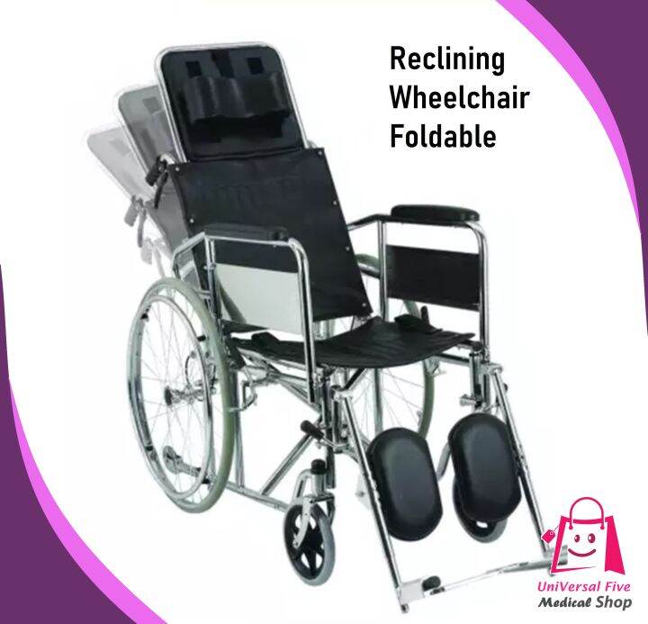 Reclining Wheelchair Standard Wheelchair Reclining Wheelchair with ...