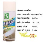 CHAI XỊT TẨY NHỰA ĐƯỜNG, BÙN ĐẤT DẦU MỠ BẨN BOTNY 450ML