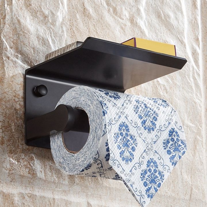 toilet-paper-holder-with-shelf-wall-mounted-mobile-phone-paper-towel-holder-decorative-bathroom-roll-paper-holder