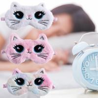 Sleep Mask Cartoon Koala Cat Eye Mask For Girls Kids Women Eye Covers For Travel Sleeping Eye Mask