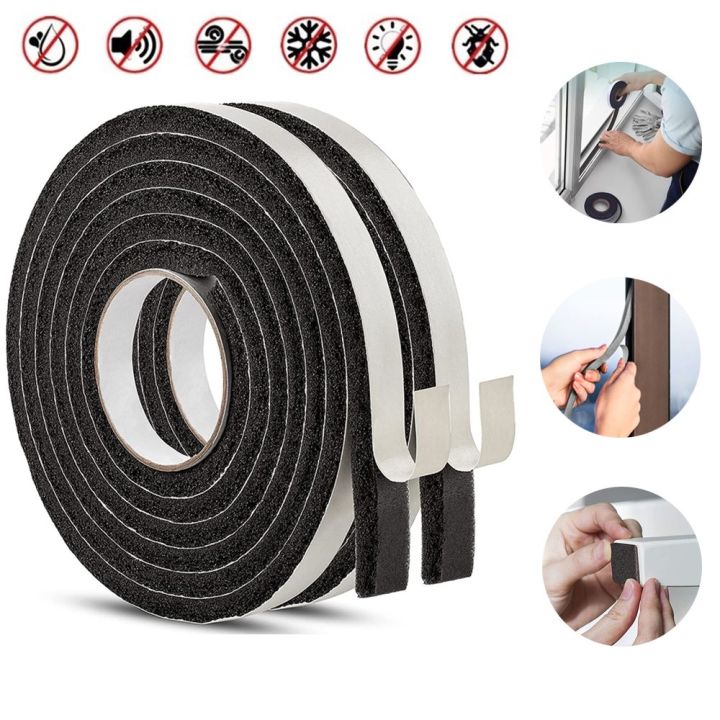 2M/4M Home Insulation Tape Dustproof Windproof Weather Stripping