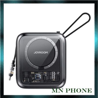 JOYROOM JR-L007 แบตสำรอง รองรับชาร์จไร้สาย Magnetic Wireless Power Bank 10,000 mAh 22.5W