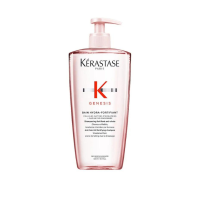 Kerastase แชมพูขวดปั้มสำหรับผมขาดหลุดร่วง ที่มีหนังศีรษะมันหรือผมเส้นเล็ก 500 มล. - Genesis Bain Hydra-Fortifiant