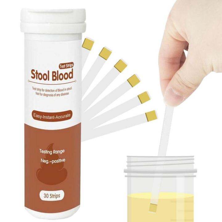 Occult Blood Stool Test Kit 30 Sheets Analysis Paper Strips For