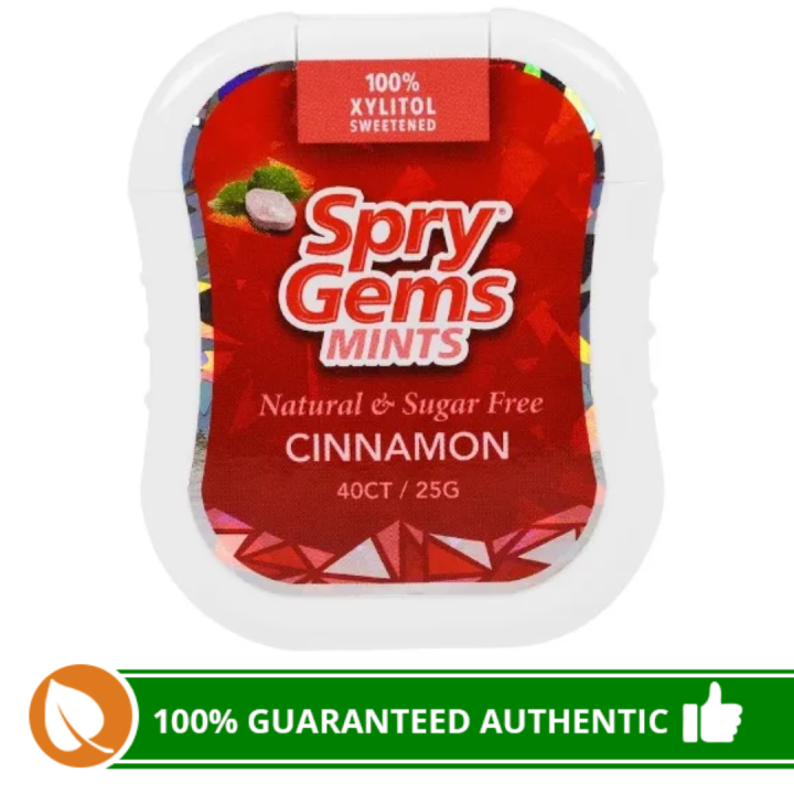 Spry Gems Mints Cinnamon 25g Lazada PH