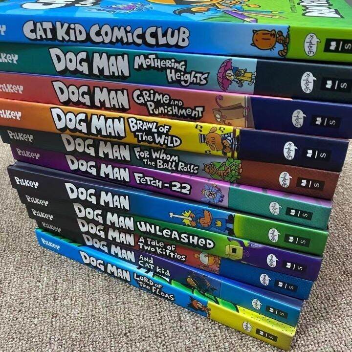 dog-man-ปกแข็ง-11-เล่ม-แนะนำนะคะ-เรื่องนี้สนุกมากกกกก-หนังสือแนว-comic-ที่ฮิตตลอดกาล-การ์ตูนตลก-ขำ-ฮา-อ่านง่าย-เข้าใจไม่ยาก