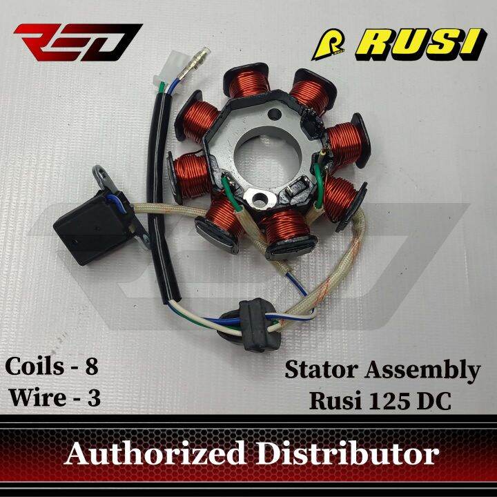 Stator Coil Assembly Rusi125 AC / DC Rusi Original Parts Lazada PH