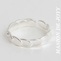 [COD][MASIONDEJOYY] Daily Layered Silver Ring Women S Fashion Wedding Party Jewelry Accessory