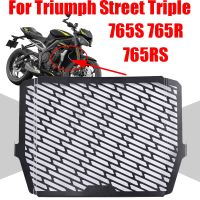 ♣ฝั่งตรงข้ามสำหรับ Triumph Street Triple 765 R S 765R 765S อุปกรณ์เสริมมอเตอร์ไซค์765RS กระจังหน้าฝาปิดตะแกรงที่ปกป้องคีย์บอร์ด