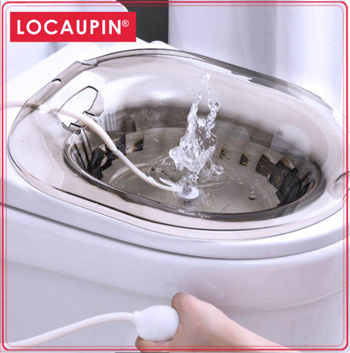 Locaupin Sitz Bath for Toilet Seat for Postpartum Care，Elderly,Disabled
