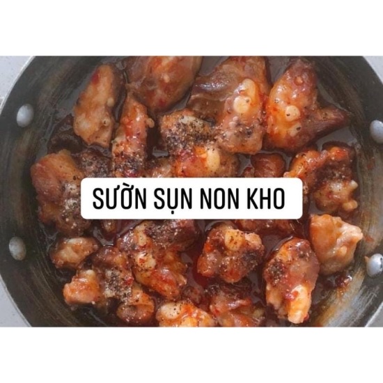 Sườn sụn heo non cắt khúc 1kg giao tphcm - ảnh sản phẩm 5