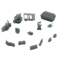 Outland Models Railway Scenery Accessory Street Junk Stuff Set 1:220 Z Scale