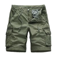 CODniuba270 Tactical Cargo Military Rope Short Pants Botton Pocket Combat Retro Multi-pockets Trendy Overalls Pants [YoHomie]