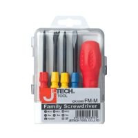 ?D - day!! ไขควงอเนกประสงค์ JE TECH FM-M 9 ชิ้น/ชุด ช่างมืออาชีพ SCREWDRIVERS SET JE TECH FM-M 9EA/SET ไขควง