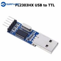 SWRFH STM32 STC อะแดปเตอร์ PL2303 USB-TTL โมดูลโมดูลตัวแปลง USB PL2303HX เพื่อ TTL