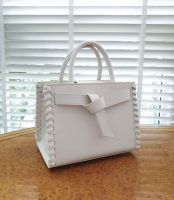 Knot Tote Bag All White