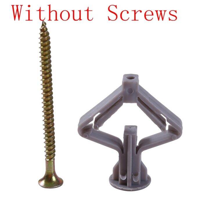 Plastic Toggle Anchor Without Screws Curtain Gypsum Board Hollow Wall