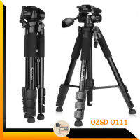 ขาตั้งกล้อง  ? QZSD Q111 Tripod With HeadBall ขาตั้งพร้อมหัวบอล For DSLR Camera อลูมิเนียม. รับน้ำหนัก 5 KG น้ำหนัก 1.27 กิโล /assure shop